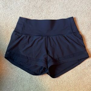 Navy Blue Lululemon Shorts